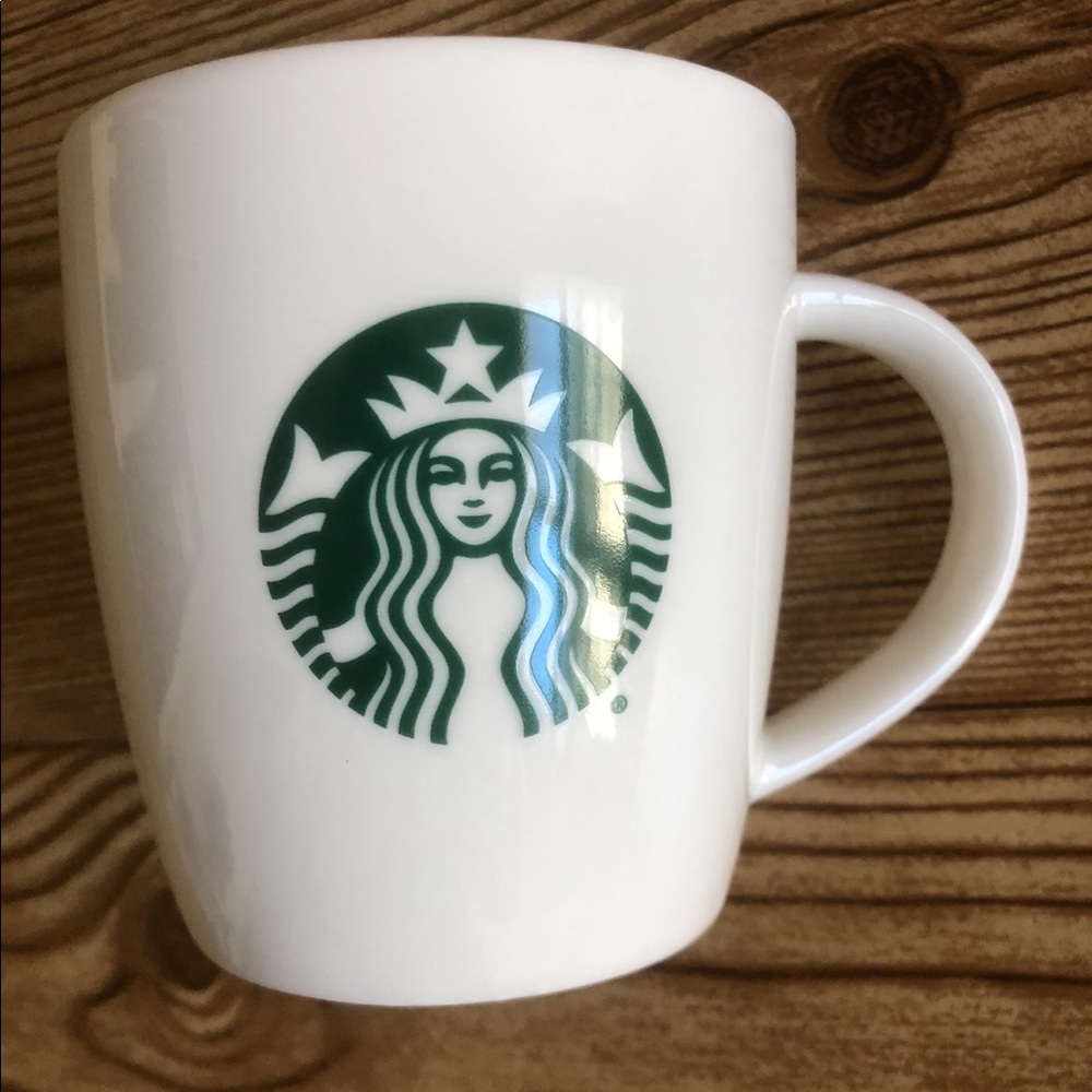 Starbucks Coffee Mug 12 Oz. White With Logo Microwave And Dishwasher Safe